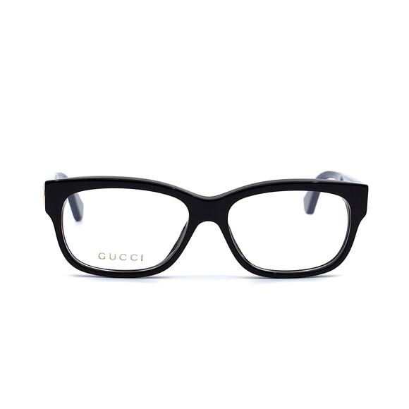 NEW GUCCI GG0278O 001 BLACK MULTICOLOR AUTHENTIC EYEGLASSES FRAME - Picture 3 of 15